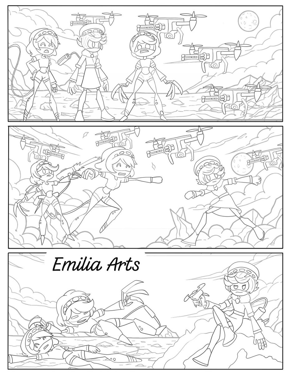 emiliaart01's tweet image. Comic done for @piooter369 

#cyn #tessa #murderdrones #SFW_illustration #ArtistOnTwitter #idk #love #artmoots #smallartist #ArtistOnX #followers #drawings #Silly #ArtistOnTwitter #idk #love #artmoots #smallartist #AX #followers #drawing