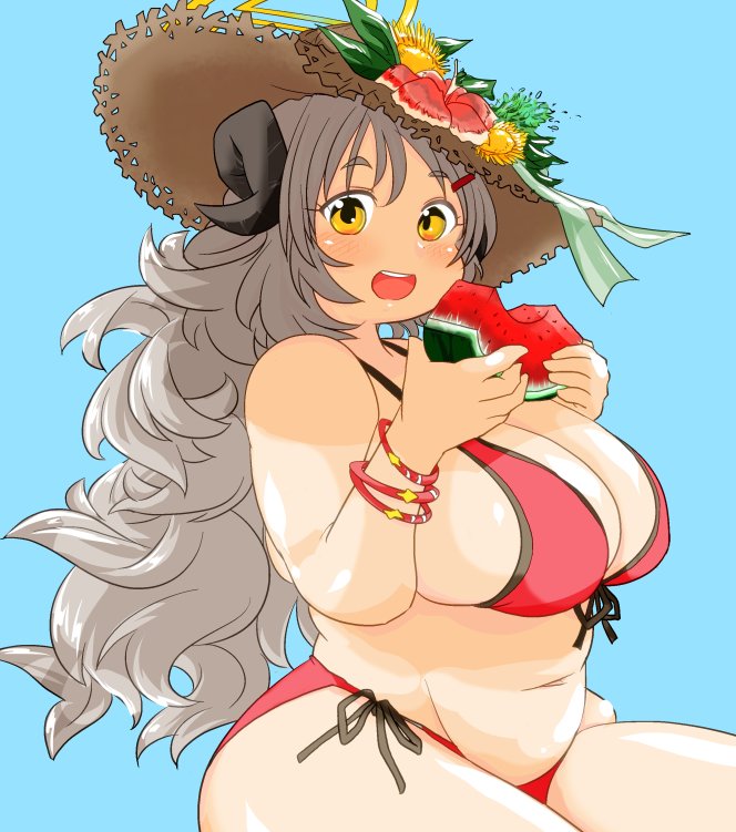 獅子堂イズミちゃんはかわいい
#なんの脈絡もなく水着イラストを再掲して最近フォローしてくれたフォロワーを怖がらせましょう