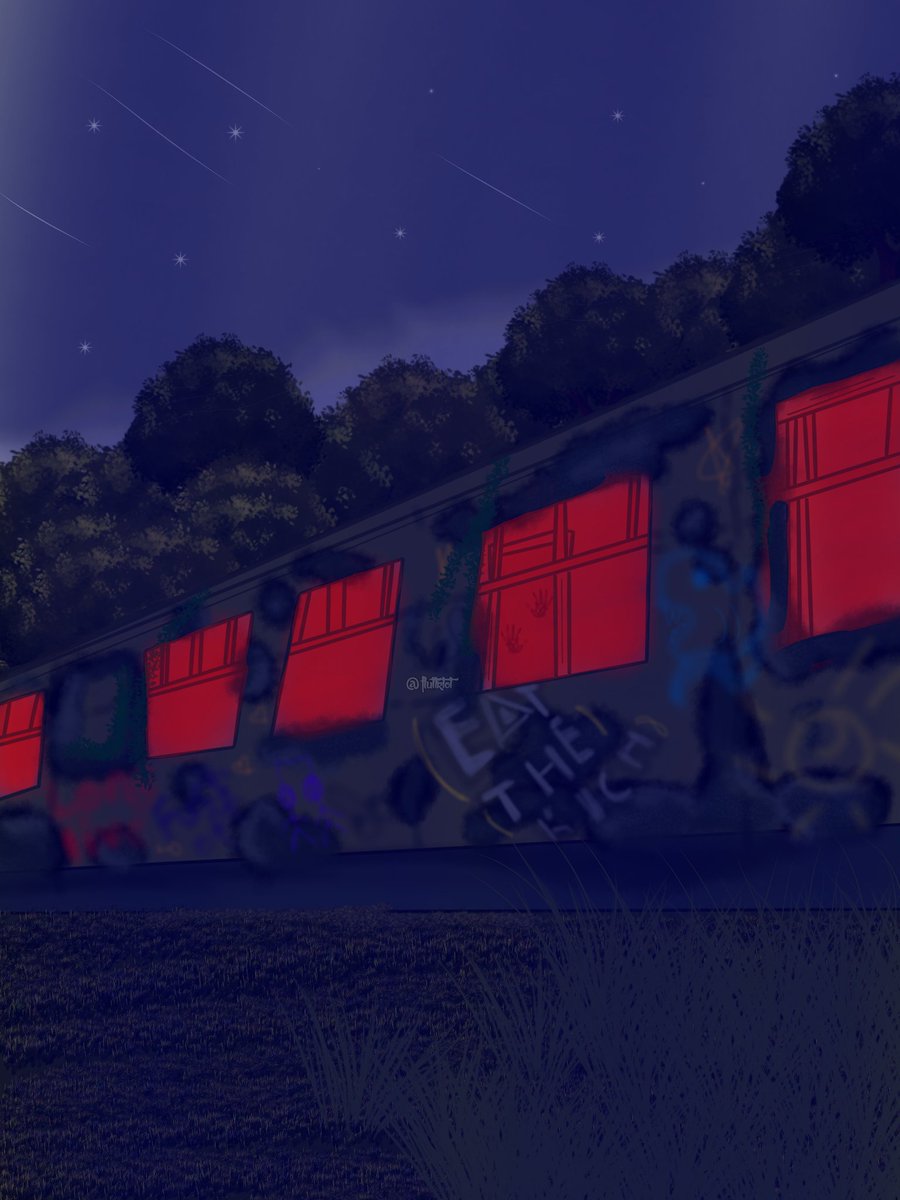 fluttrtot's tweet image. #abandonedtrain #train #arttwt