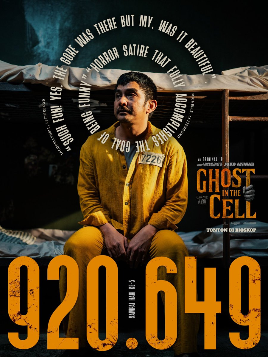 GHOST IN THE CELL - 16 APRIL 2026 DI BIOSKOP tweet media