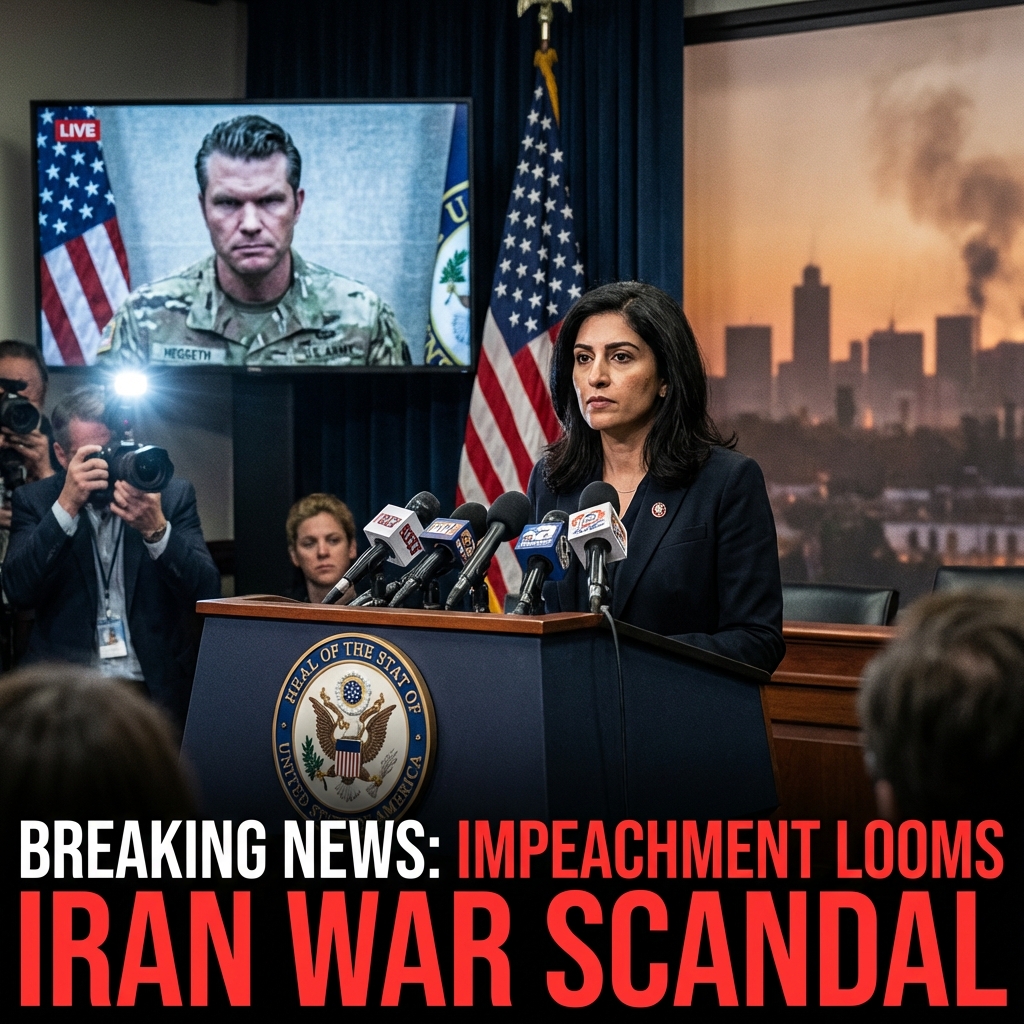 SeunMikeBanjo1's tweet image. @WhiteHouse⚓️⛽️-@ScienceChannel📷 #SHOCKWAVE: US Lawmaker Plans Impeachment for Defense #SecHegseth #AmidIran #WarChaos! 📷📷.
-----------------------------------------------------
Defense Secretary @PeteHegseth, @SecWar   , US Representative Yassamin Ansari @POTUS @POTUS45