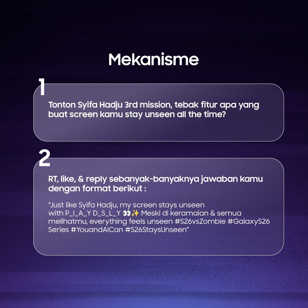 Samsung Indonesia tweet media