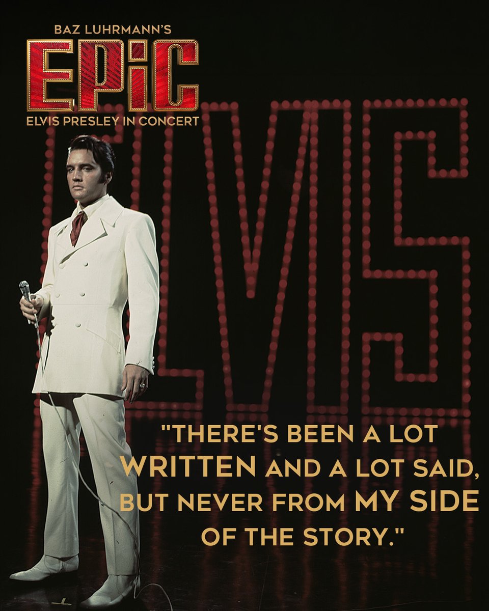 映画『EPiC／エピック エルヴィス・プレスリー・イン・コンサート』公式 tweet media