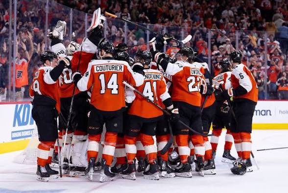 sandropacheco71's tweet image. Two phenomenally played games by the Philadelphia Flyers in Pittsburgh vs the hated Penguins, to start the 2026 Stanley Cup Playoffs. Game one was a big 3-2 win and game two was a much deserved 3-0 shutout for the black and orange. #NHL #MakingHistory #IgniteTheOrange