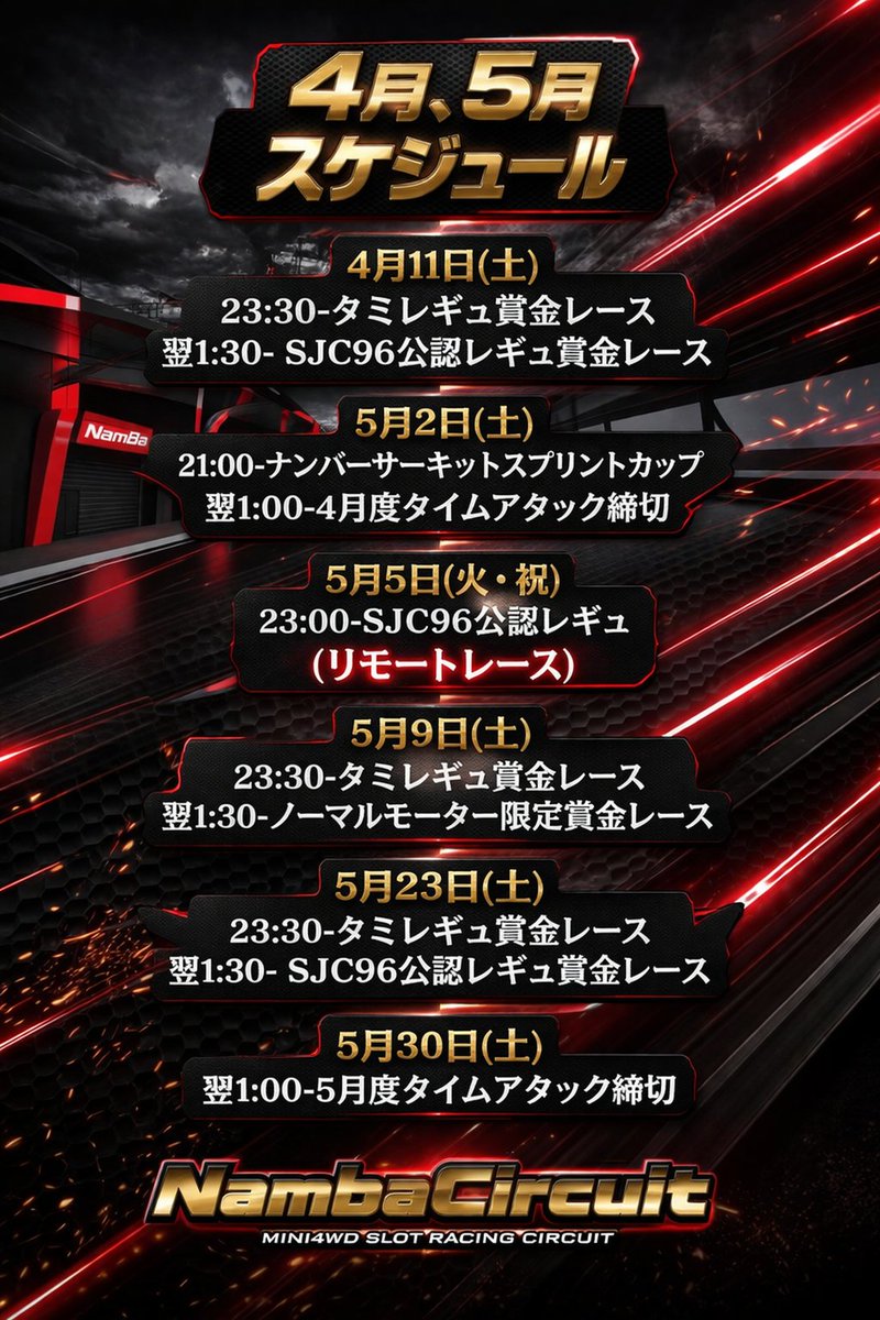 ナンバサーキット（仮） tweet media