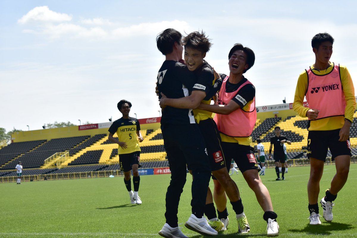 🟡柏レイソルU-18⚫️ スタジアム開催となった青森山田高校戦、#巻渕彪