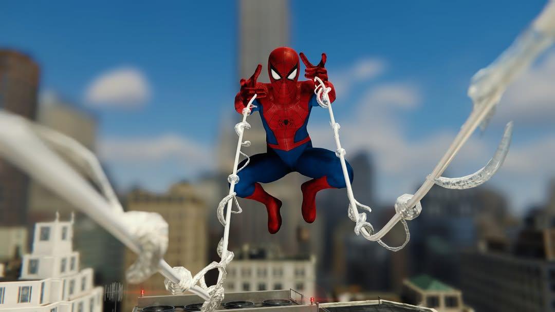 adventfear's tweet image. A screenshot I took earlier in @insomniacgames #SpiderMan

It's now my desktop background.