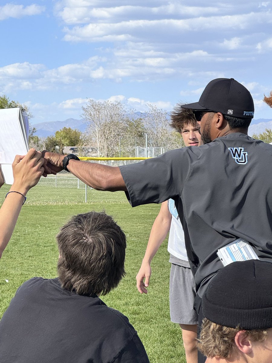 WestJordanHSFB's tweet image. “Hard work beats talent when talent fails to work hard.” 

#Assignment 
#Alignment 
#Technique 
#GoJags 🐆