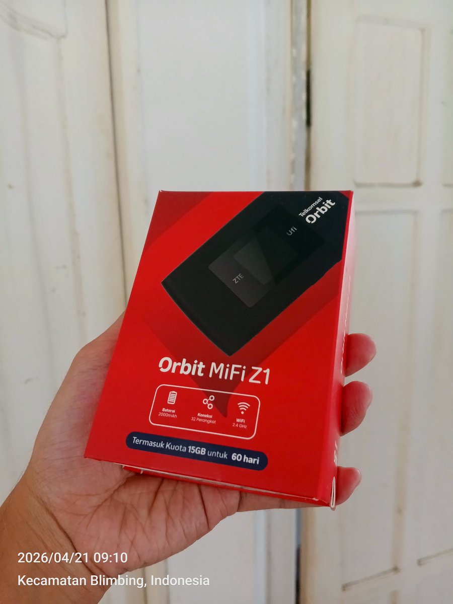 DzikryZalfa's tweet photo. Monggo yang butuh modem mifi untuk kuliah &amp; kerja
Bisa hubungi WA saya 082146055630 https://t.co/vXafaPitHW