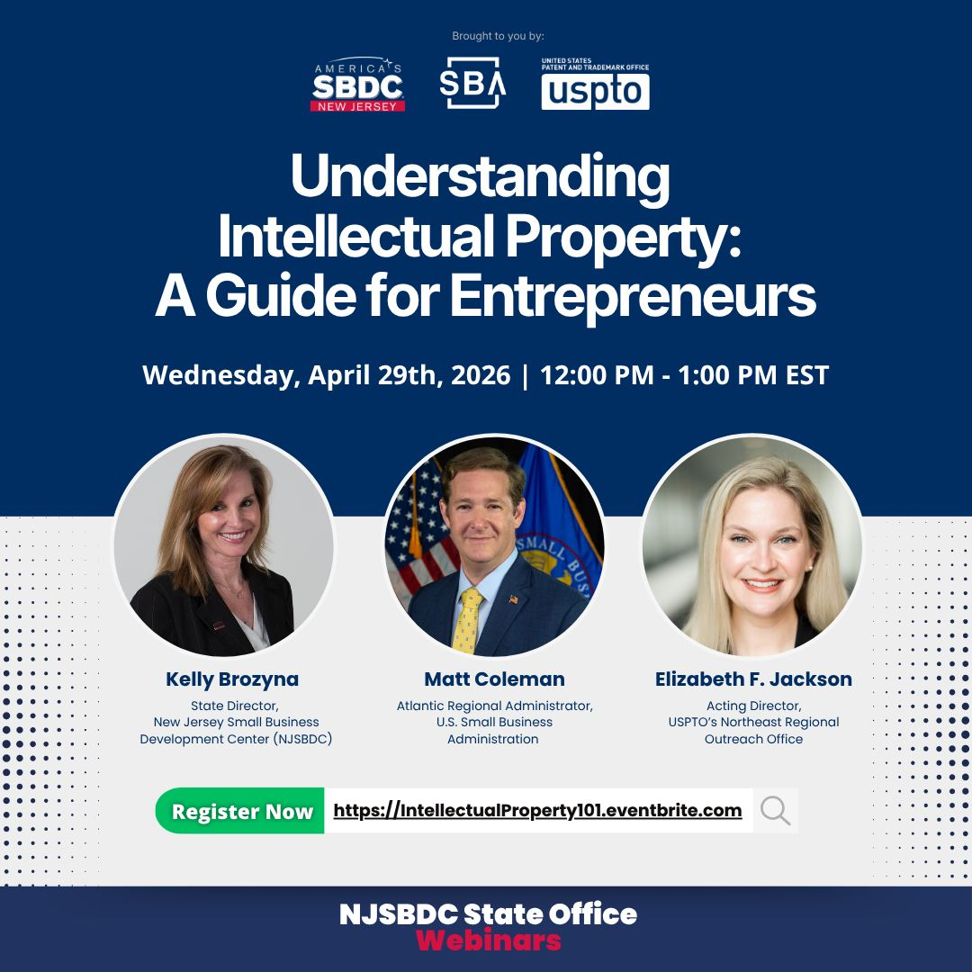 BizRepublicNews's tweet image. #GrowYourBusiness | On Wednesday, April 29, 2026, from 12:00 PM to 1:00 PM (EST), the #webinar “Understanding Intellectual Property: A Guide for Entrepreneurs” will bring together experts to help #businessowners understand how to protect their ideas. tinyurl.com/5ad4ffsk