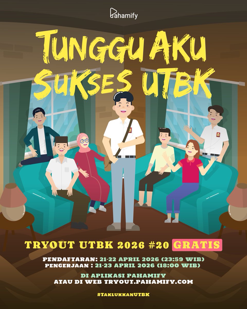 Pahamify | TO + Live Class UTBK & Ujian Mandiri tweet media