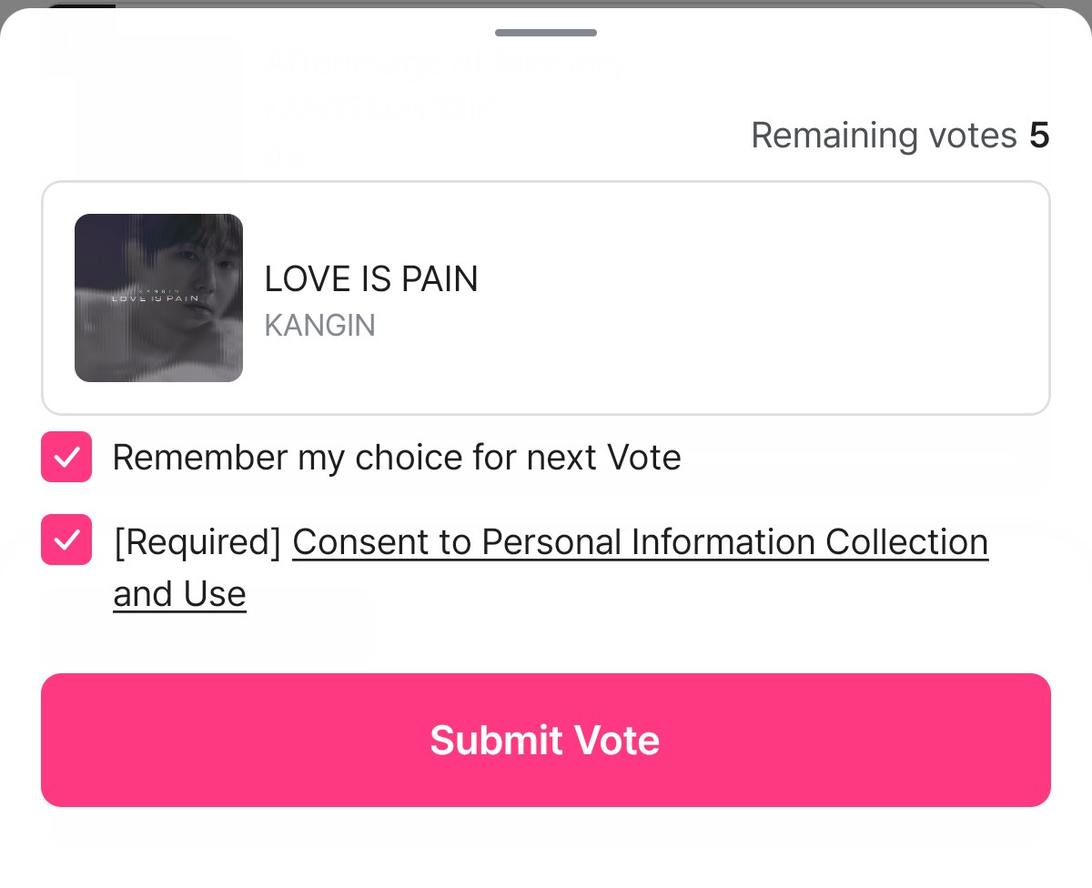 mapachitasteam's tweet photo. Kangin está nominado en la pre votación de M COUNTDOWN 👇🏻 

Son 5 votos diarios, para cada voto debes ver un anuncio.

Sólo necesitas iniciar sesión, no tienes que recolectar nada.

Mostremosle apoyo ✨💙

🖇️ https://t.co/3PyTF9e8BN

#KANGIN #강인 #KANGIN_LOVEISPAIN #LOVEISPAIN https://t.co/kLVtrXej7p