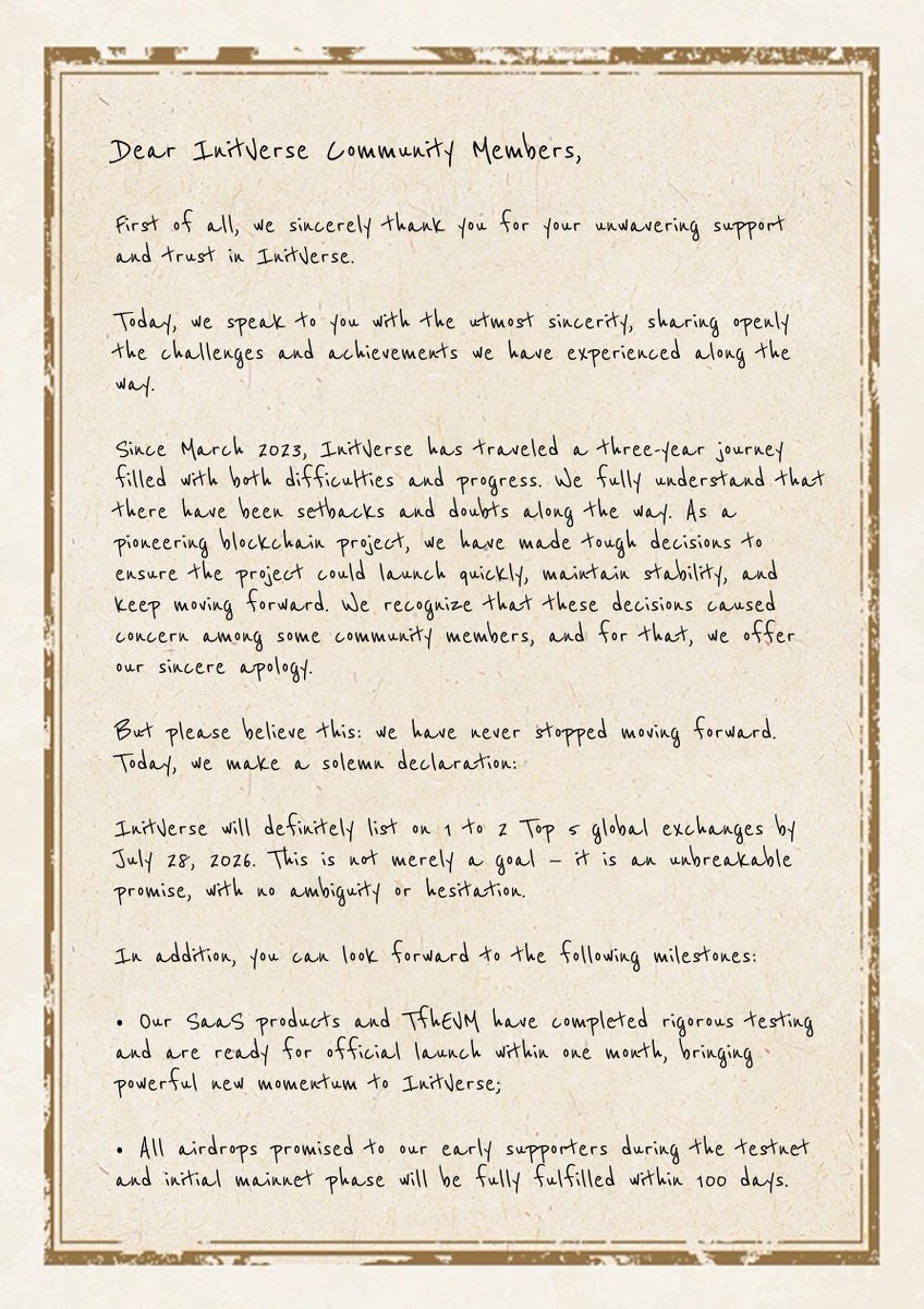 InitVerse tweet media