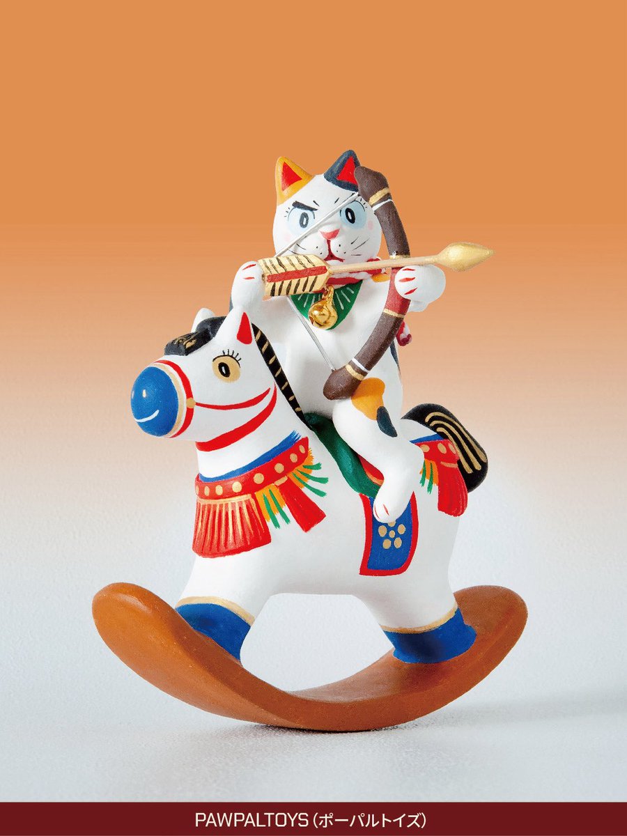 Pawpaltoys「にっぽん招き猫100人展 | 粘土手作」 tweet media