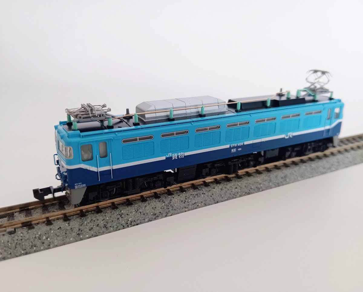 在庫僅少です】 KATO 3066-S EF81 408JR貨物試験塗装機（￥9,900