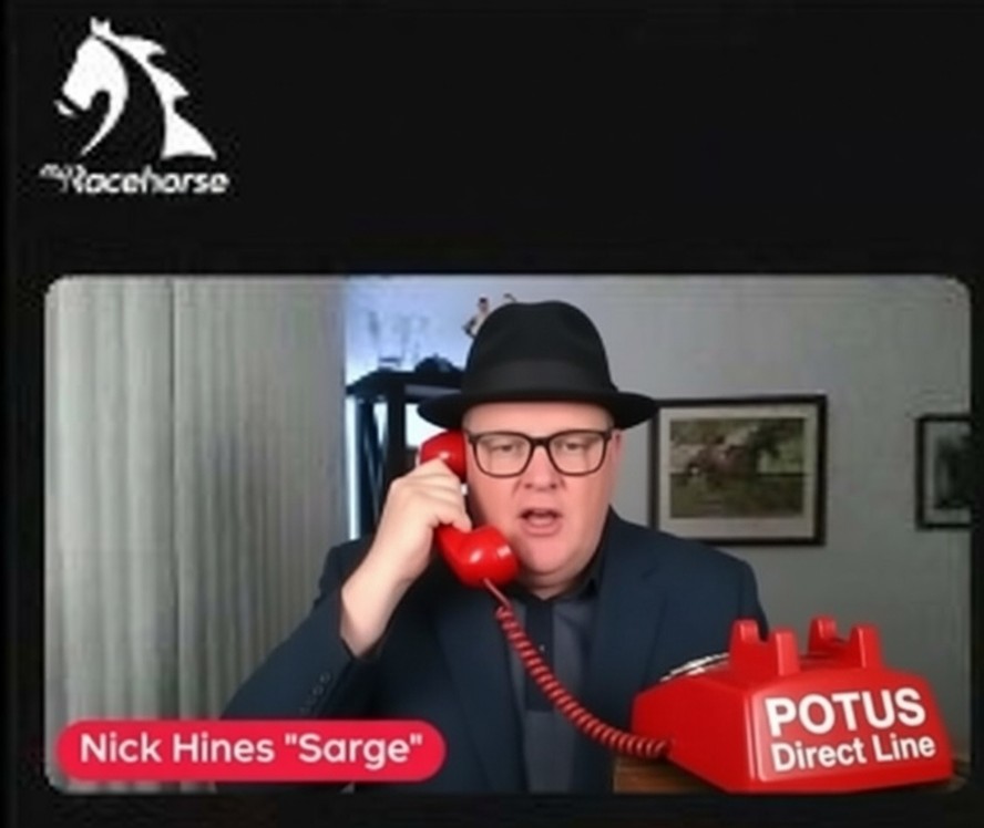 Nick J Hines AKA "Phony Sarge" (Parody) tweet media