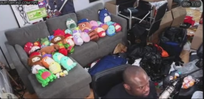 Revengeancer711's tweet image. @fishtankislive   @Ashleymetica  Burt said he had OCD and just needed to put the plushies in trash bags to protect them.   uh huh.   #fishtank