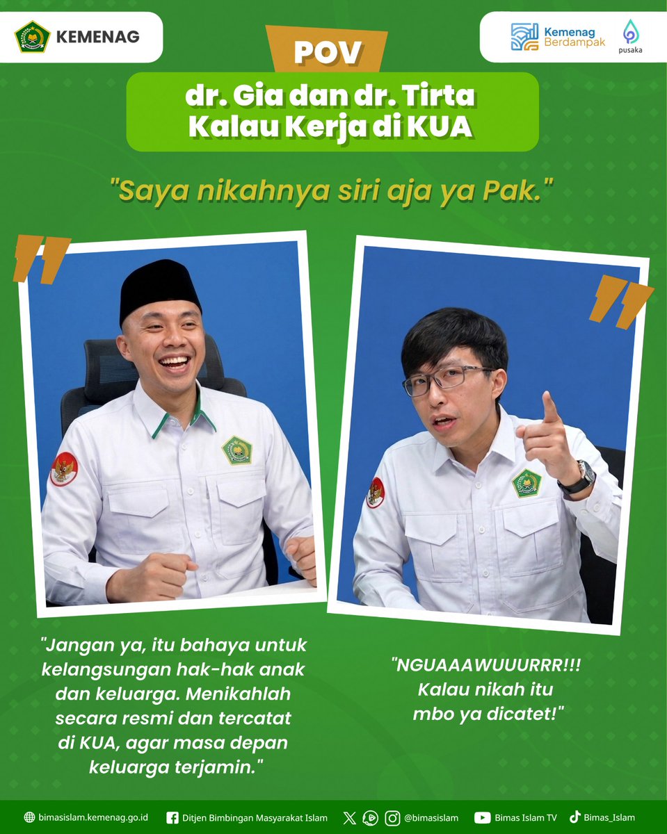 Bimas Islam, Kemenag tweet media