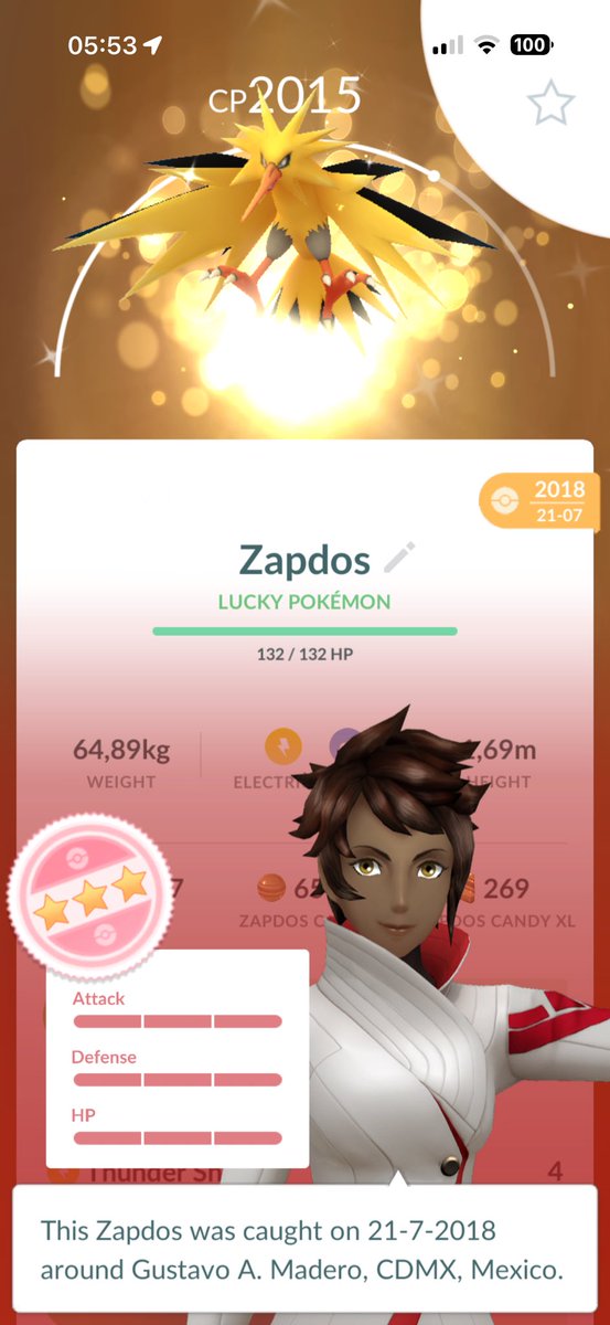Good morning #Shundo zapdos for breakfast✨🤩