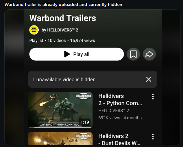 Helldivers NOW tweet media