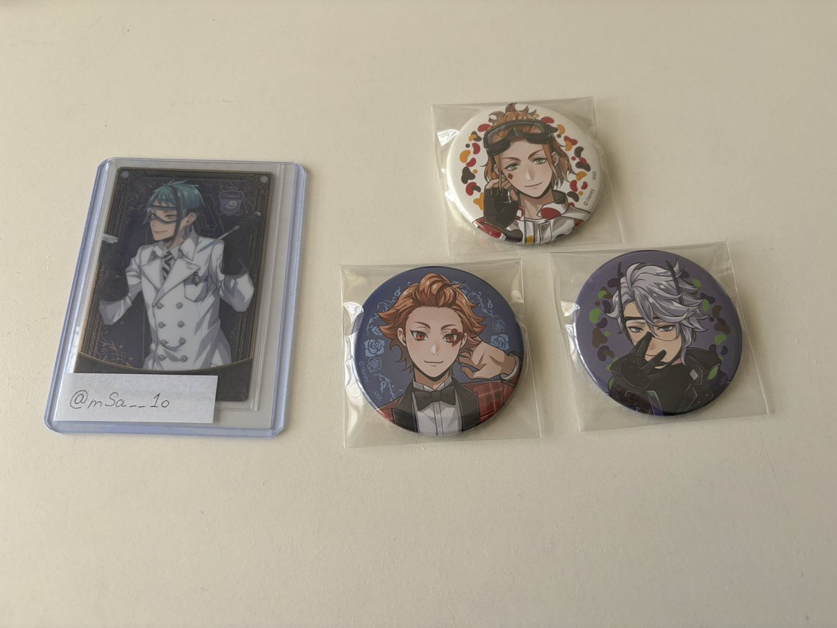 交換】ツイステ展 缶バッジコレクション vol.1 譲:ケイト エース