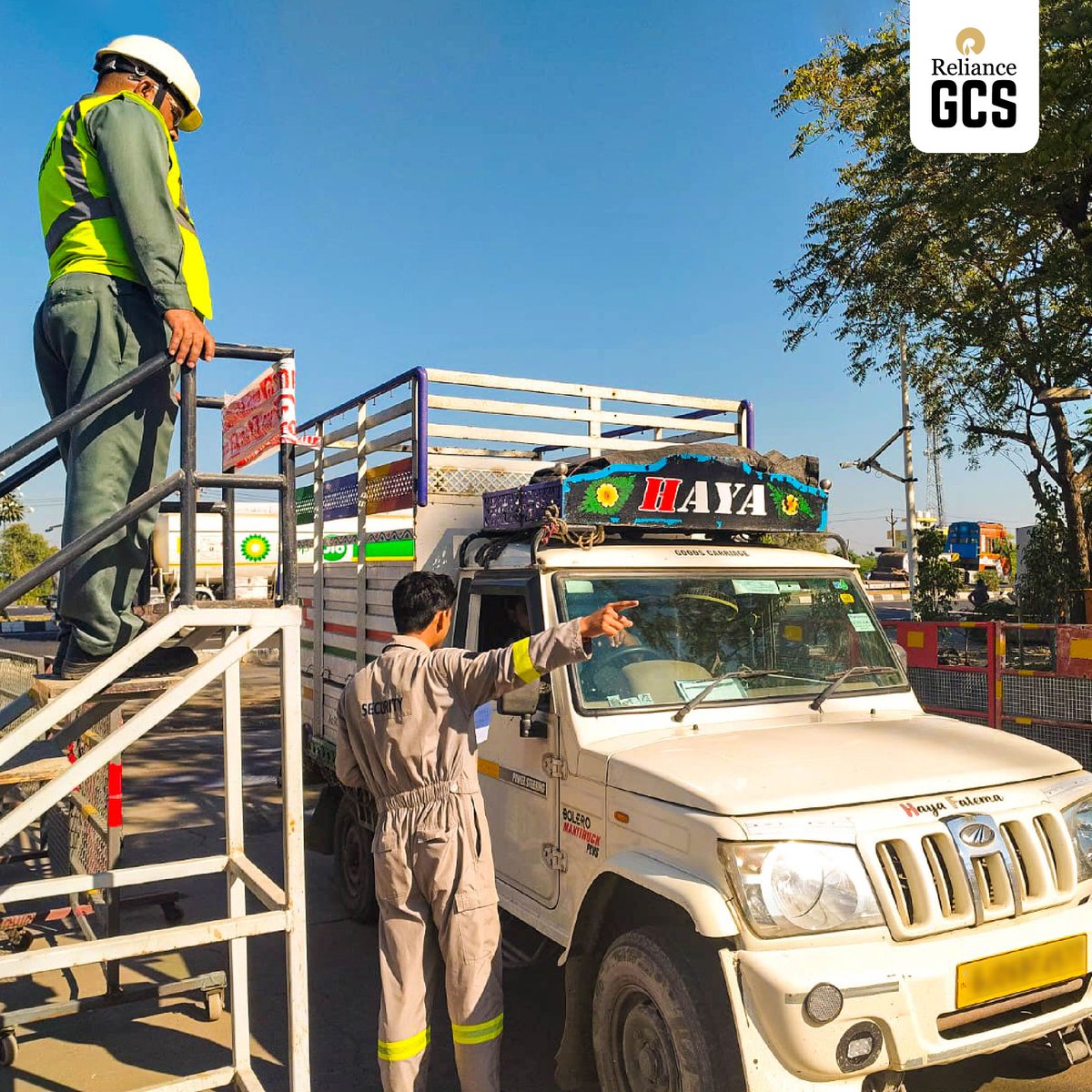 Reliance GCS tweet media