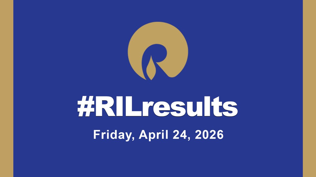 RIL_Updates's tweet image. #RILResults on Friday, April 24, 2026 

#SaveTheDate