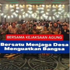 Program Jaga Desa, Kementerian Desa PDT kerjasama Kejaksaan Agung 
<a href="/YandriSusanto/">Yandri Susanto</a>
@SekretariatNegaraRI
#MenteriDesadanJaksaAgungJagaDesa
#BPSDMKementerianDesaPDT
#PendampinganPengawasanJagaDesa
#MendorongDesaMandiriBerdayadan Terpercaya
#KerjaPendampingDesaBerdampak