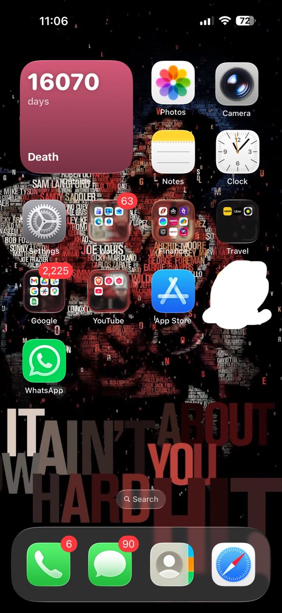 this is how my home screen looks like