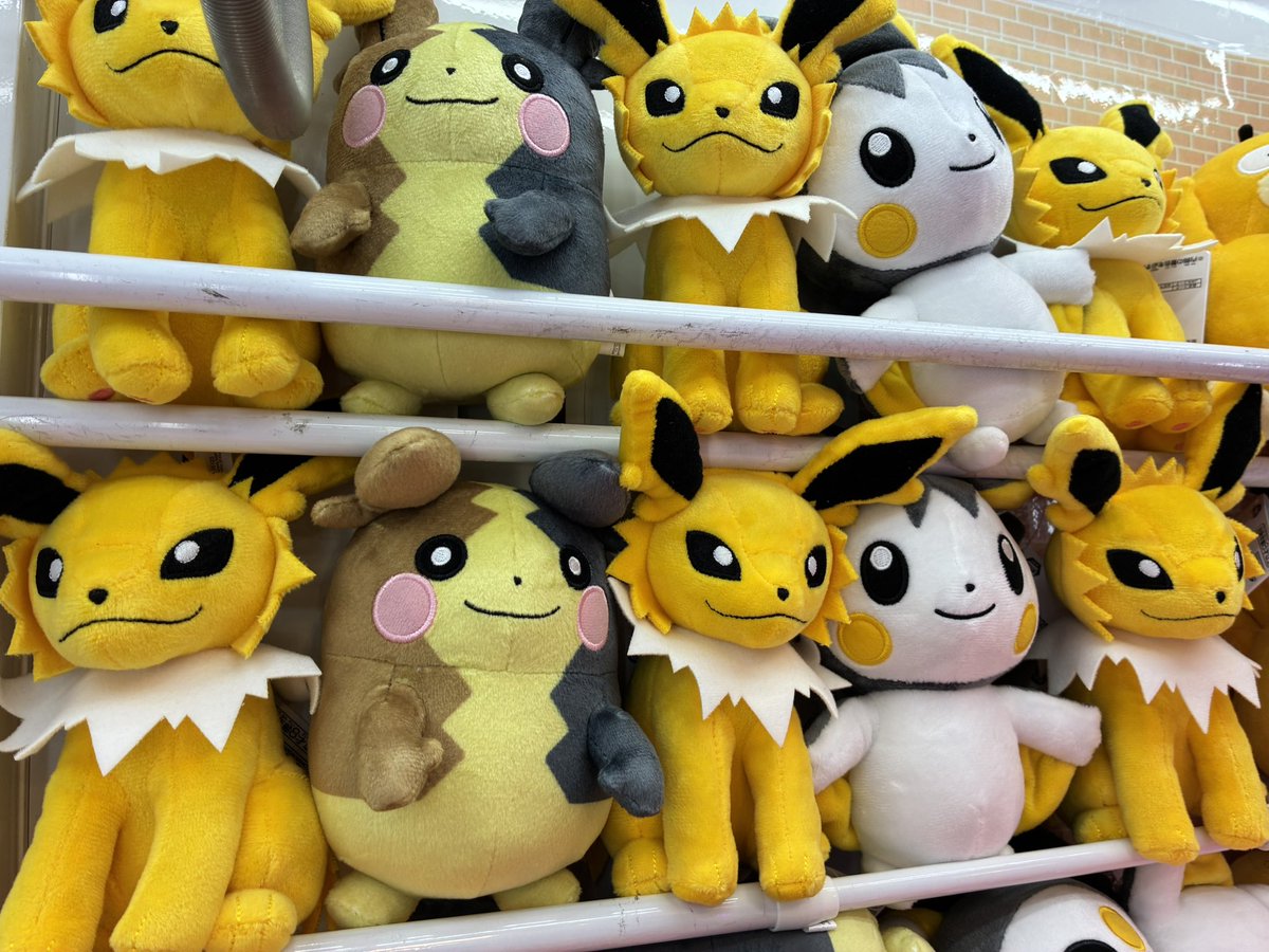 プライズ】 #ポケットモンスター いろんなおかおぬいぐるみ