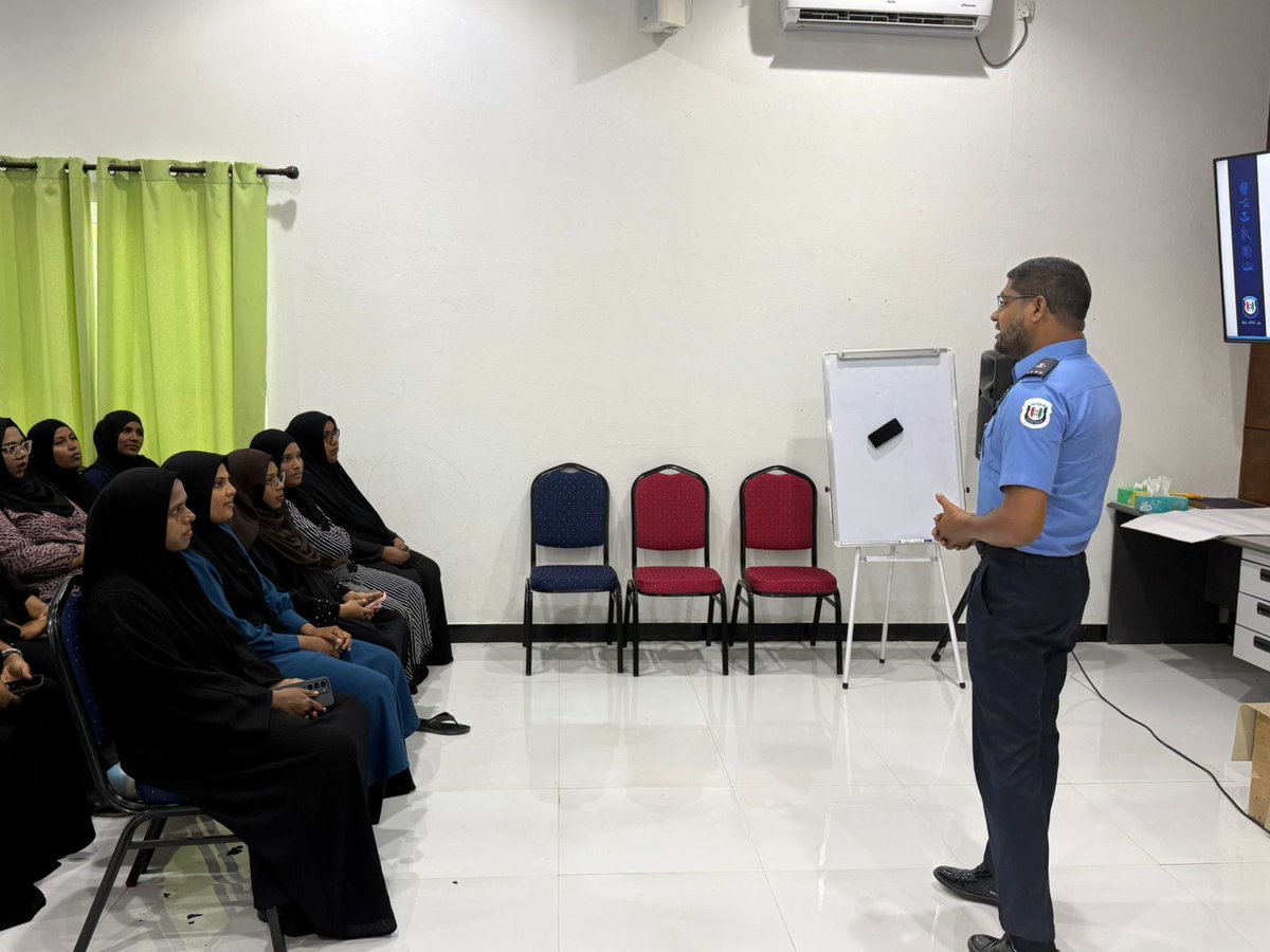 Maldives Police tweet media