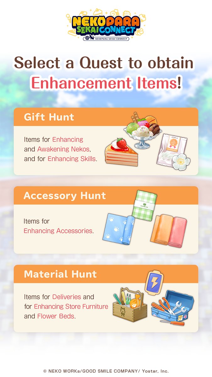 Nekopara Sekai Connect tweet media