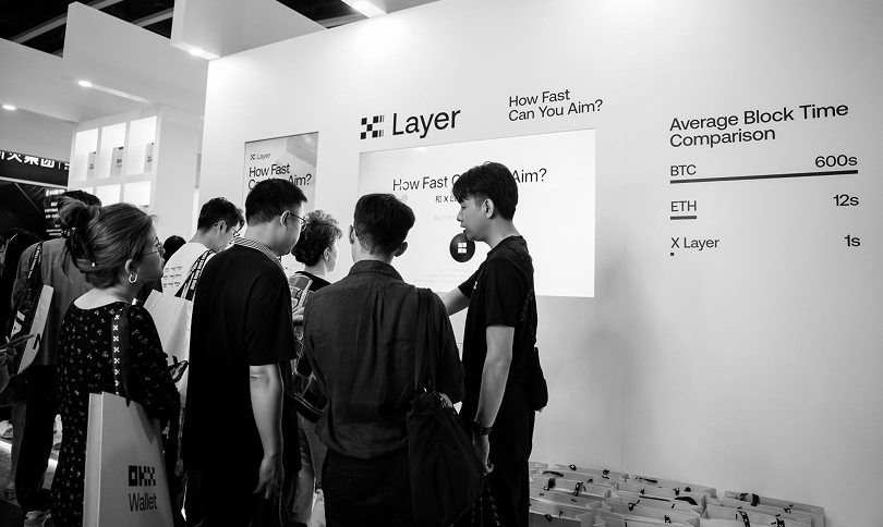 XLayerOfficial's tweet photo. What does infrastructure for the agentic economy look like?

Zero gas, near real-time finality, with ERC-8004 identity and x402 payments.

See us in action at @festival_web3 and put our performance to the test. https://t.co/XSGNgYaZDk