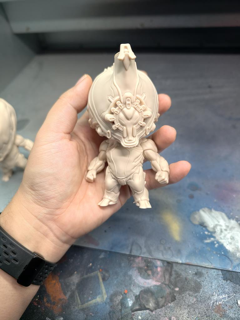 MusingTian's tweet photo. Chibi Excalibur Prime,After finishing coloring, I should upload it to cults3d.
#warframe https://t.co/jzZrXKdp1u