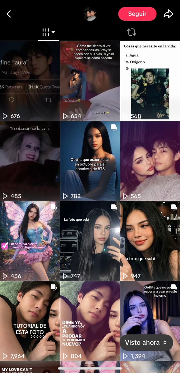 ‼️PASEN A REPORTAR ESTA CUENTA ‼️

Hace fotos y videos con los chicos de IA, se ha dicho muchas veces el porque está mal, incluso jk mencionó que no está de acuerdo con el abuso de la IA, hacen esto por atención???
tiktok.com/@isabbunny.aim…