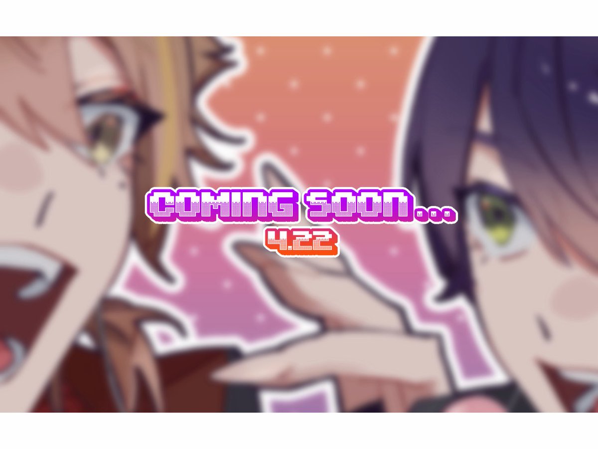 ───── ౨ৎ ─────
 
      　　 4/22 12:00
    　　Coming soon...

───── ౨ৎ ─────

 #咎人8周年