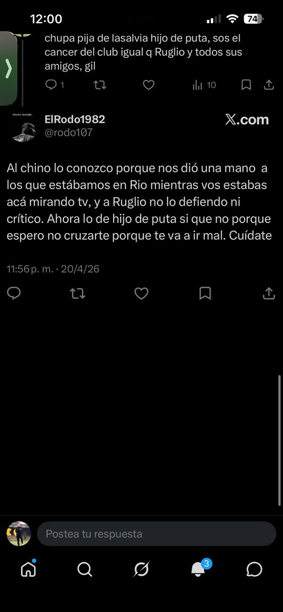 ah dejame un rato más, no, dale dale, vamo arriba tweet media