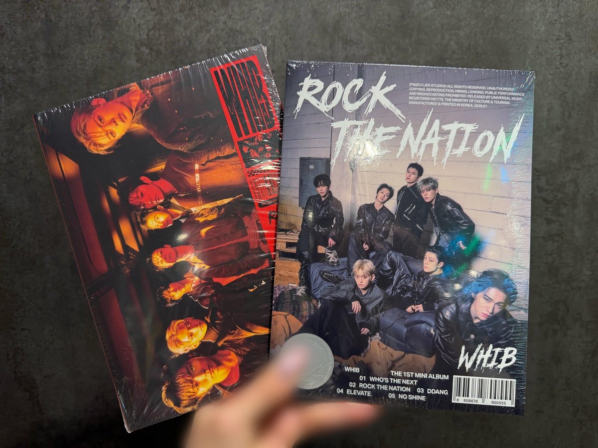 タワ渋kpop】 ／ ついに明日から2days🌈🤍 #WHIB 1st Mini Album『ROCK