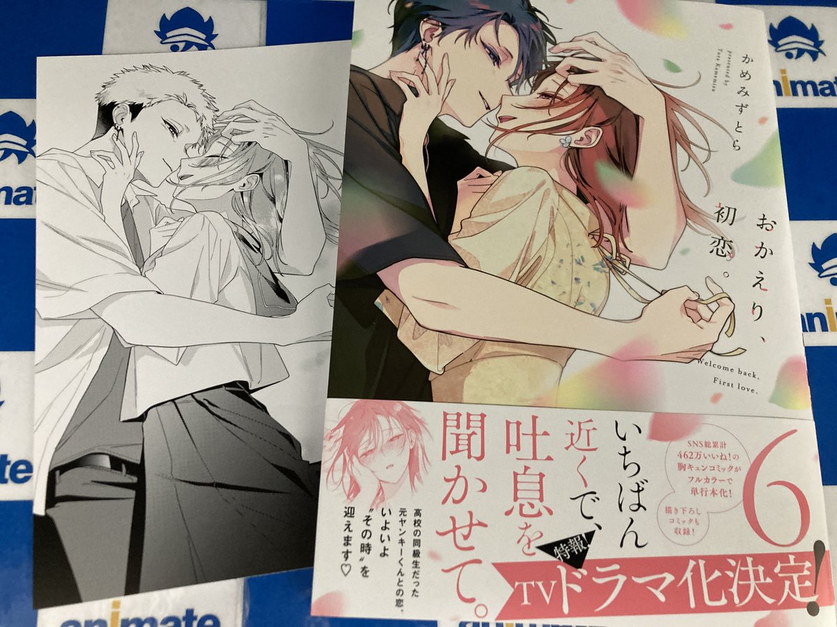 📚書籍販売情報📚】 #かめみずとら(@x9184)先生 『おかえり、初恋。(6