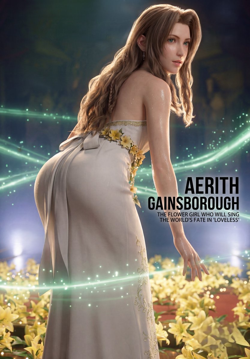 Aerith babe tweet media