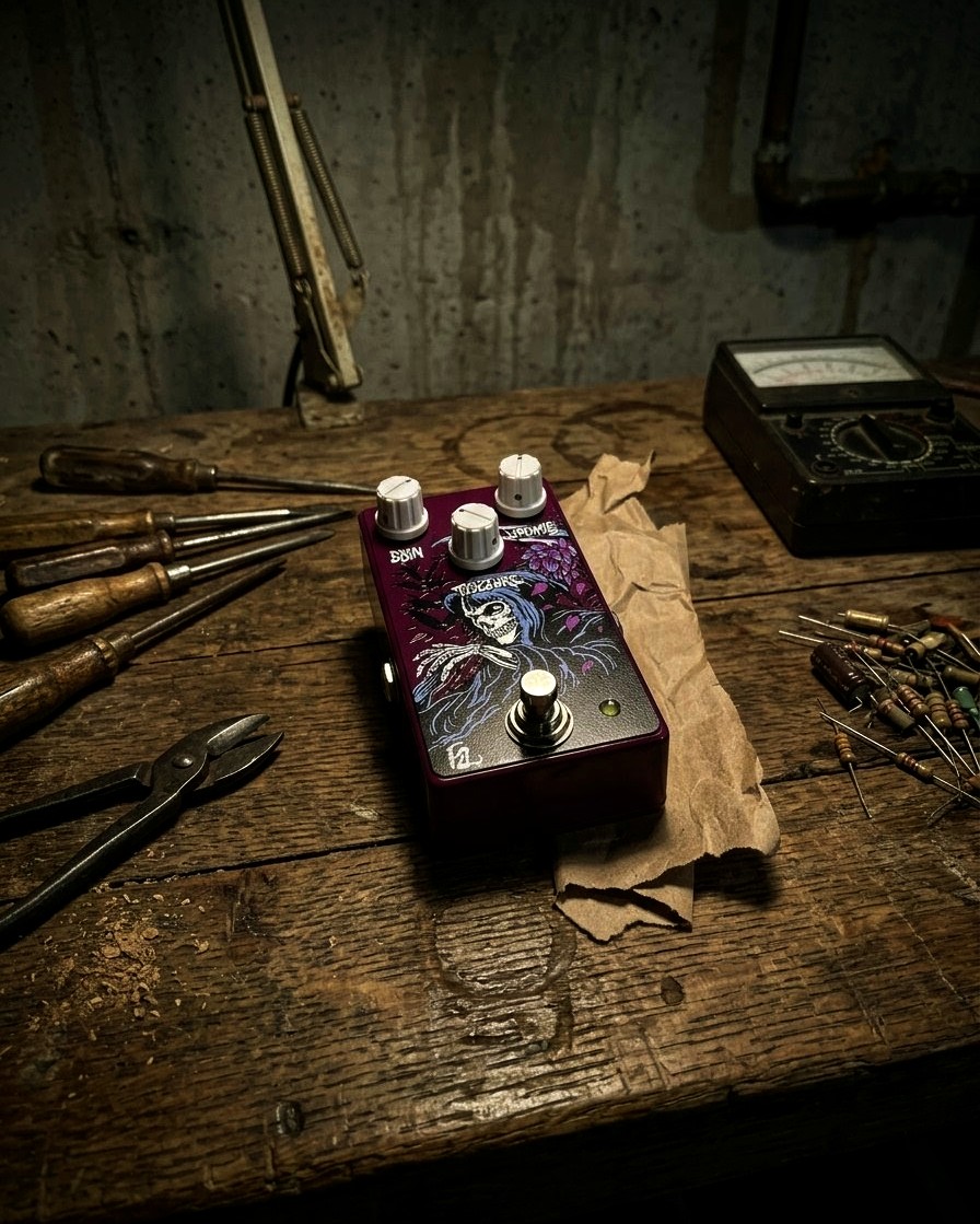 HauntedLabs's tweet photo. Basement rot with the Old Ruin. ποΈπ
βForget "overdrive." This is high-gain malice. The Texture knob is there to dial in harmonic collapse and structural failure.
βDestruction or decay? β°οΈ
β#hauntedlabs #oldruin #highgain #distortion #geartalk https://t.co/9NwWW8F9wz