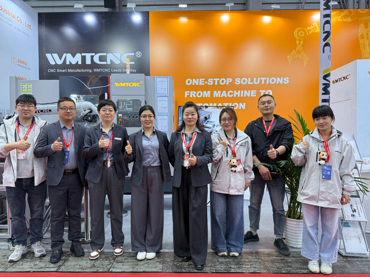 WMTCNC1's tweet image. 📣 CCMT 2026 Shanghai Opens TODAY! | Come See Us at Hall N5, Booth A183

Our team is here on site, ready and waiting for you! 👋

📧 info@wellmachtool.com
📞 +86 18621559844

#CCMT2026 #CNCMachining #PrecisionEngineering #SmartManufacturing