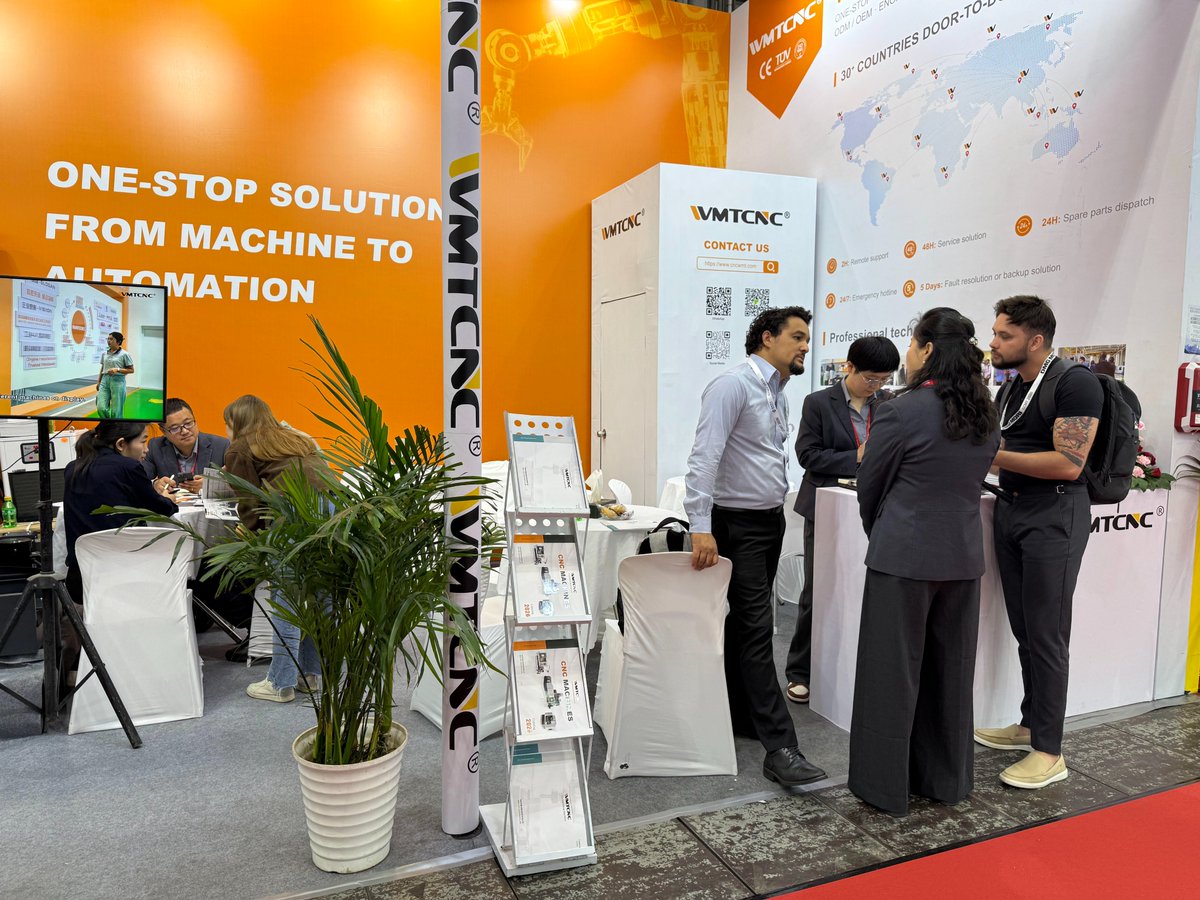 WMTCNC1's tweet image. 📣 CCMT 2026 Shanghai Opens TODAY! | Come See Us at Hall N5, Booth A183

Our team is here on site, ready and waiting for you! 👋

📧 info@wellmachtool.com
📞 +86 18621559844

#CCMT2026 #CNCMachining #PrecisionEngineering #SmartManufacturing