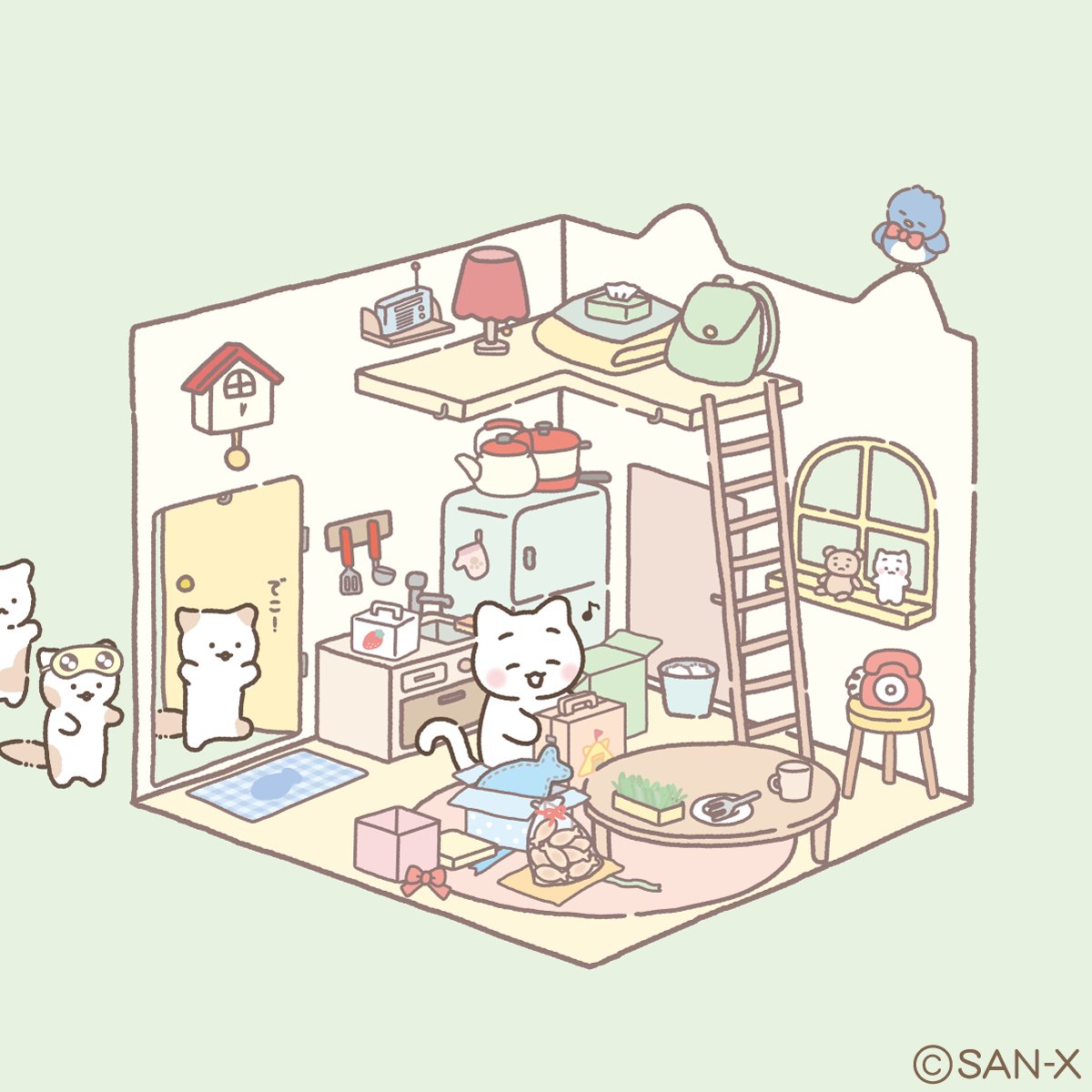 ねこのひたいはうす【公式】 tweet media