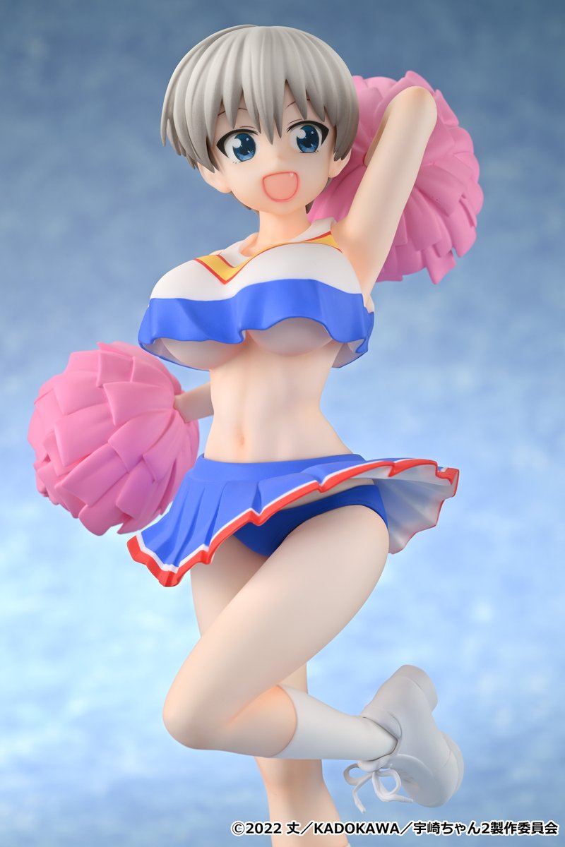 MuseMolds's tweet photo. ＼本日予約開始📢／

TVアニメ『宇崎ちゃんは遊びたい！ω』より、宇崎ちゃんと宇崎ママが1/7スケールのチアガールで登場！！
🎉本日より予約開始です🎉
宇崎 花
https://t.co/BwMJighTvh.
宇崎 月
https://t.co/fac45vcuY3.
#宇崎ちゃん　#宇崎花　#宇崎月 https://t.co/SRQQ3au17e