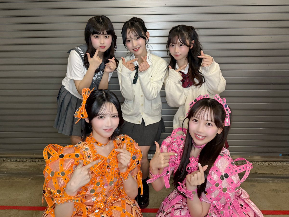 長浜広奈 さん、#多田梨音 さん、#時田音々 さんと お写真を撮らせて