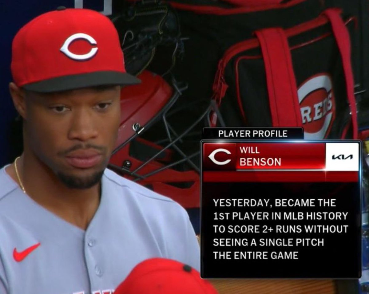 Will Benson achieved a stat that will truly break your mind