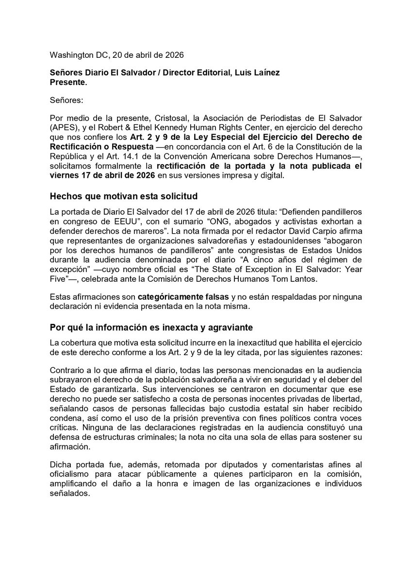 Las Cosas Como Son tweet media