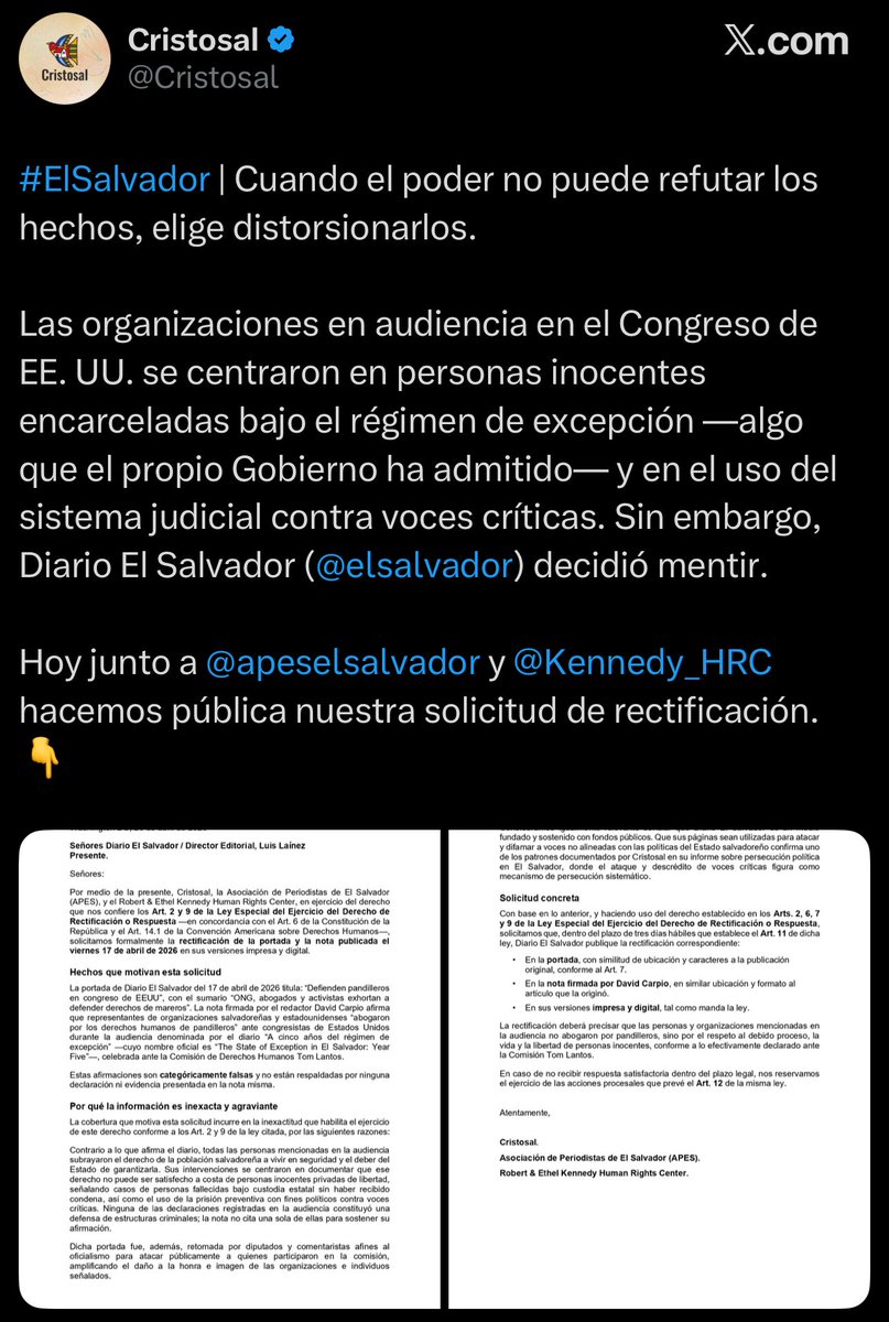 Las Cosas Como Son tweet media