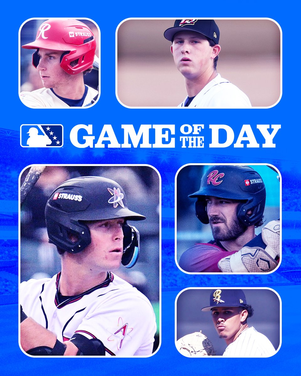 MLBPipeline's tweet image. Light-tower power. High-octane fastballs. Red-hot bats. This week's slate has it all!

🔹 Bryce Eldridge (#Giants) vs. Charlie Condon (#Rockies)
🔹 Carlos Lagrange's 102+ mph heat (#Yankees)
🔹 #Mariners' Colt Emerson, Ryan Sloan

Plus much more: atmlb.com/4vIDxKY